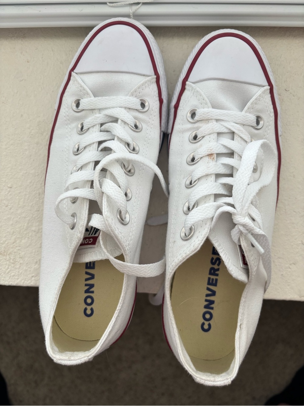 Converse White Low-Top